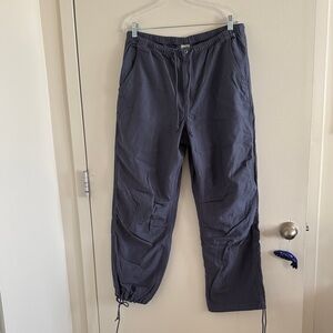 Aritzia TNA  Dark Gray Cargo Pants